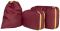 Набір чохлів для пакування одяу, Tucano Piego Travel 2+1, нейлон, бордо