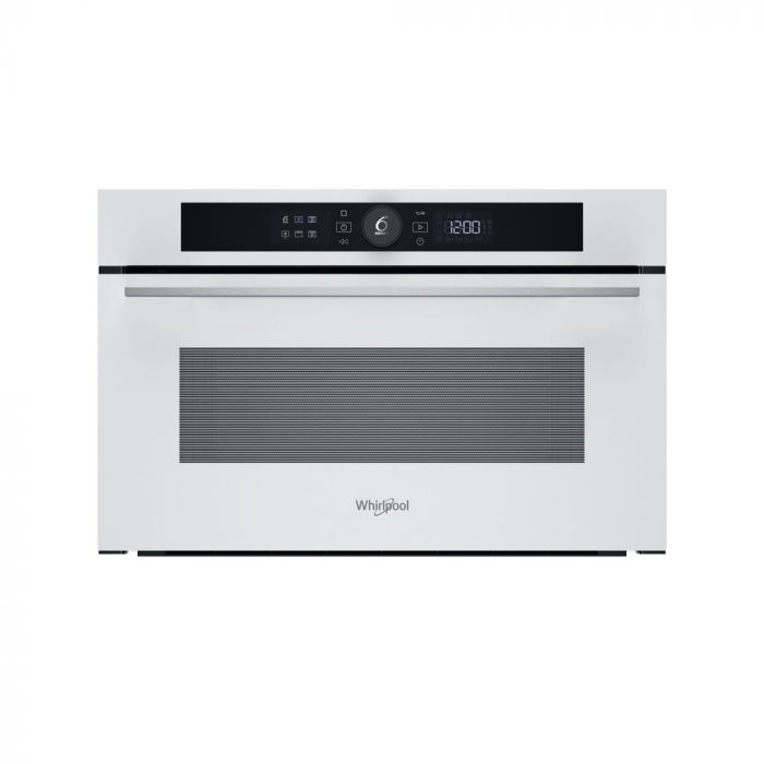 Мікрохвильова піч Whirlpool вбудована, 31л, електронне упр., 1000Вт, гриль, дисплей, білий