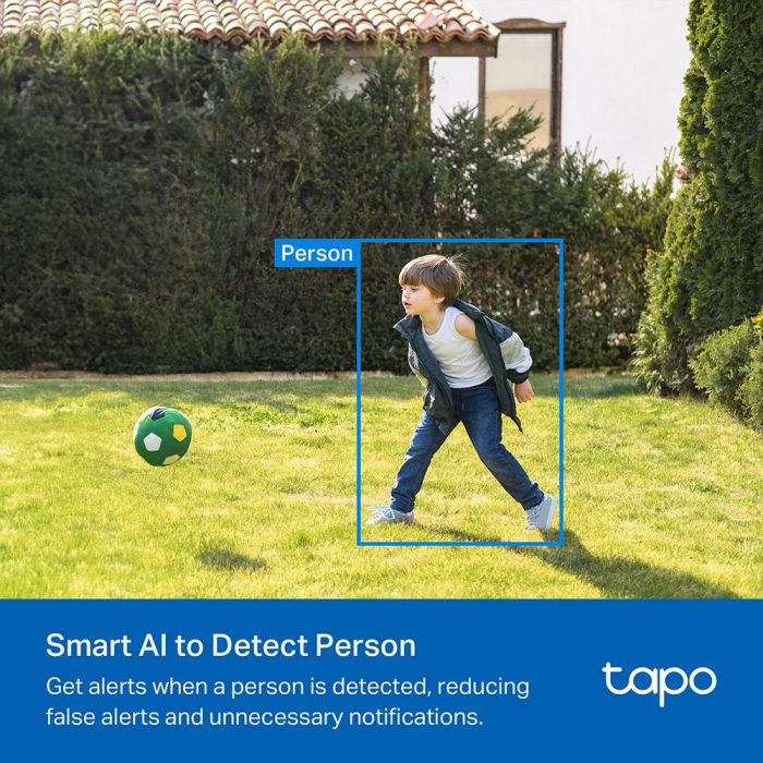 IP-Камера TP-LINK Tapo C410 3MP N300 microSD motion detection, зовнішня/внутрішня
