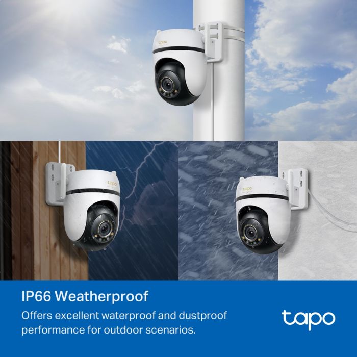 IP-Камера TP-LINK Tapo C530WS 3K N300 1xFE LAN зовнішня поворотна