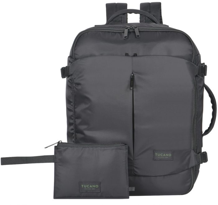 Рюкзак дорожній Tucano TUGO Premium ML 18", 28.5л, чорний