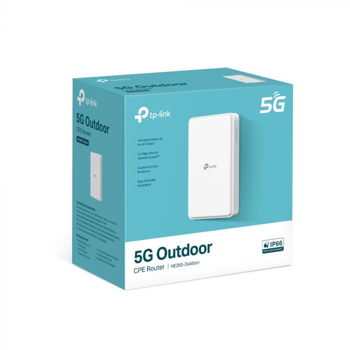 Зовнішній маршрутизатор TP-LINK NE200, 5G, 1x2.5GE LAN (PoE)
