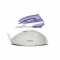 Праска Tefal дорожня First Class, 1000Вт, 65мл, паровий удар -45гр, нерж. сталь, біло-фіолетовий