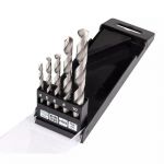 Набір свердел по металу GRAPHITE HSS зі швидкорізальної сталі HSS 4-10мм кейс 5шт