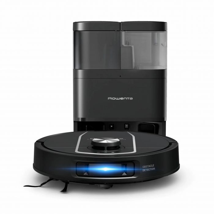 Робот-пилосос Rowenta миючий X-Plorer Serie 575 Max Standard, 10000ПаВт, h=10.5см, 0.22л, конт пил -0.3л, автон. робота до 120хв, чорний