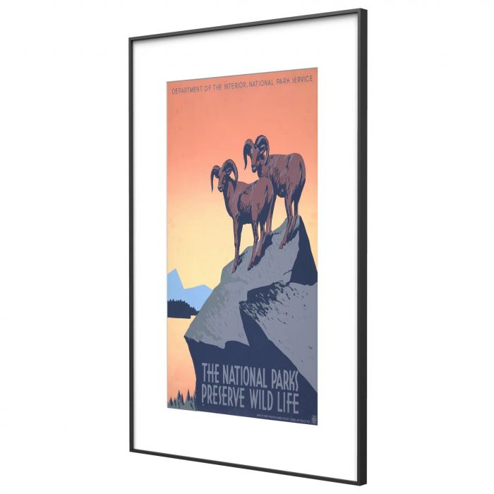 Цифровий постер InkPoster Affresco 31.5", Wifi/BT, чорний