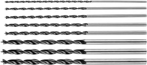 Набір свердел по дереву GRAPHITE подовжене 4-8,10,12х300мм 7шт