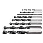 Набір свердел по дереву GRAPHITE спіральне 3-10мм 8шт