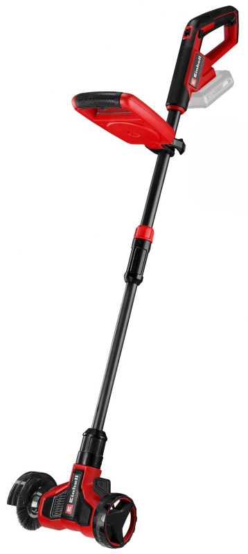 Очищувач швів плитки Einhell Expert GE-CC 18/110 Li E-Solo 18В 1150-1500об/хв щітка 110мм телескопічна штанга 1.53кг без АКБ та ЗП