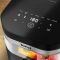Мультипіч Tefal Easy Fry Infrared, 1850Вт, чаша-7л, сенсорне керув., 8 програм, з віконцем, пластик, чорний