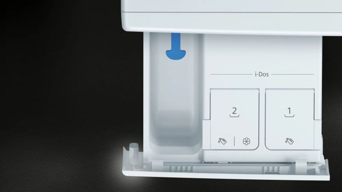 Пральна машина Siemens фронтальна, 10кг, 1600, A, 60см, дисплей, білий