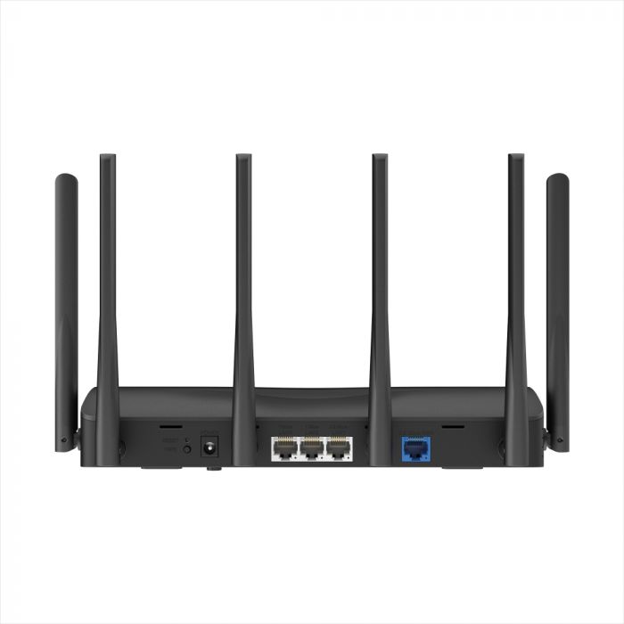 Маршрутизатор MERCUSYS MR37BE BE6500, 2xGE LAN, 1x2.5GE LAN, 1x2.5GE WAN, MESH