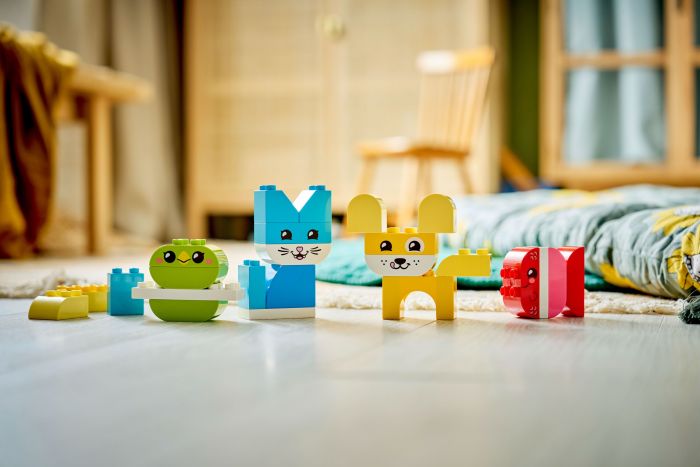 Конструктор LEGO DUPLO My First Чарівні творчі домашні улюбленці 3 в 1