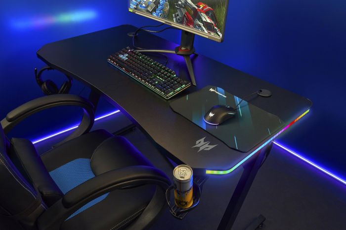 Стіл Acer Predator RGB (120x60 см), чорний