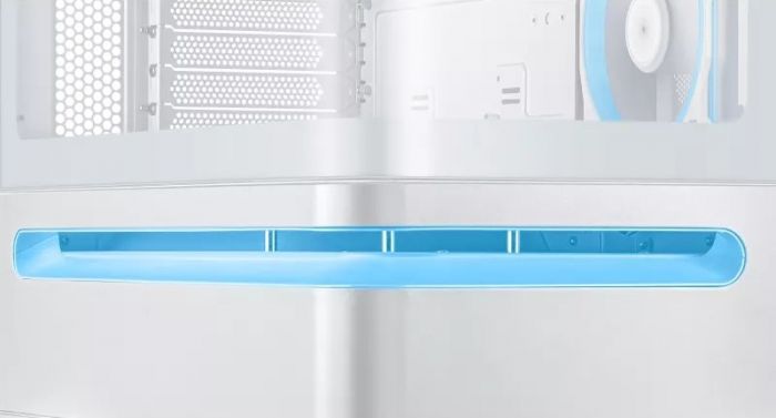 Корпус ASUS Prime AP202 Tempered Glas ARGB, без БЖ, 2xUSB3.2, 1xUSB Type-C, Tempered Glass side, mATX, білий 90DC00P3-B19000