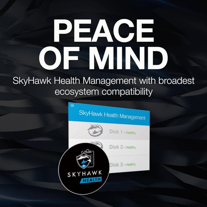 Жорсткий диск Seagate 12TB 3.5" 7200 512MB SATA SkyHawk AI
