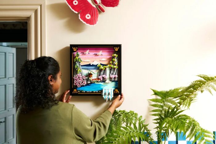 Конструктор LEGO ART Японський пейзаж із цвітом сакури