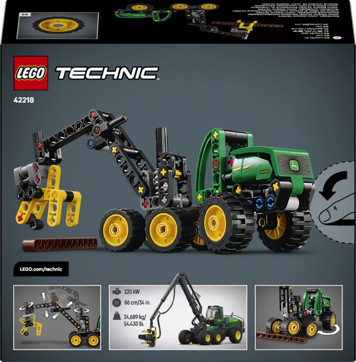 Конструктор LEGO Technic Колісний комбайн John Deere 1470H