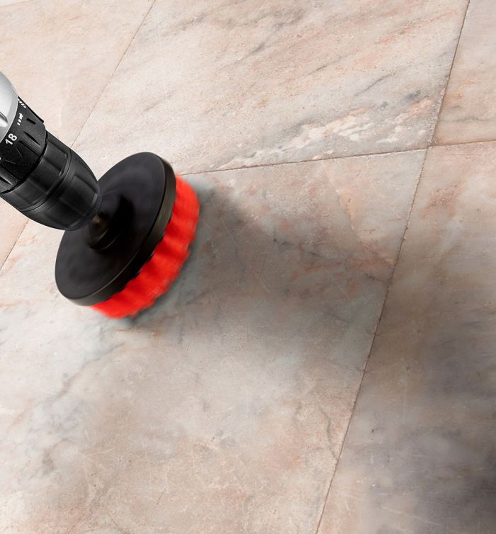 Щітки для чищення GRAPHITE для дрилів 1/4" HEX 50мм, 90мм, 100мм, 130мм набір 4шт