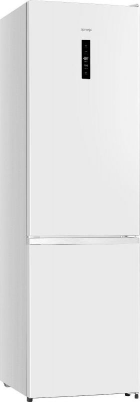 Холодильник з нижн. мороз. камерою Gorenje, 200х60х60см, 2 двері, 238(98)л, А+, NF+, Зона св-ті, Зовн. Дисп, білий