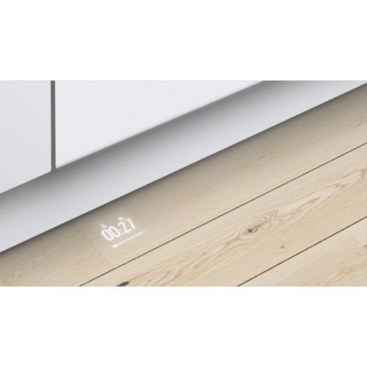 Посудомийна машина Bosch вбудована, 10компл., C, 45см, дисплей, 3й кошик, Zeolith, білий