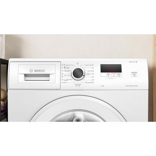 Пральна машина Bosch фронтальна, 7кг, 1200, A, 59см, дисплей, білий