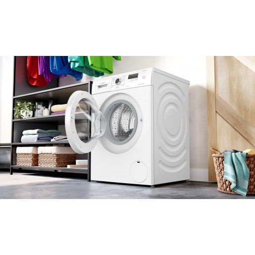 Пральна машина Bosch фронтальна, 7кг, 1200, A, 59см, дисплей, білий