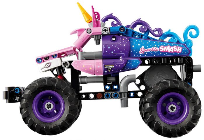 Конструктор LEGO Technic Monster Jam™ Sparkle Smash™ із функцією «Pull-Back»
