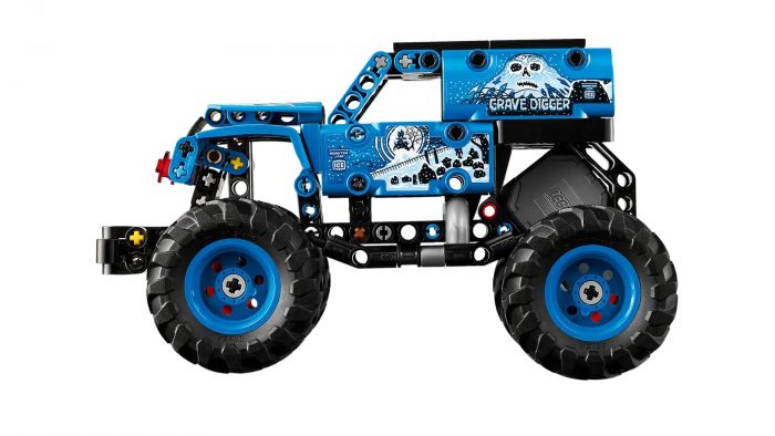 Конструктор LEGO Technic  Monster Jam™ Grave Digger™ Вогонь і лід