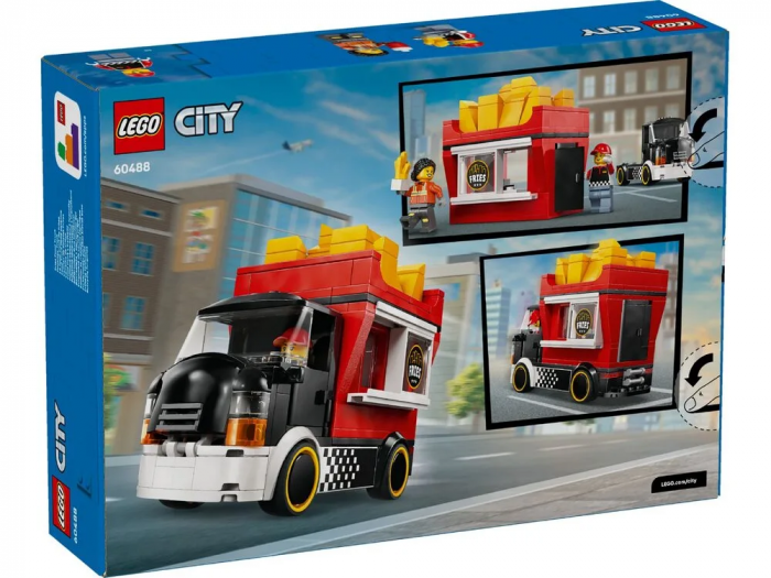 Конструктор LEGO City Вантажівка з картоплею фрі