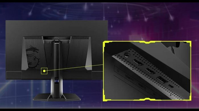 Монітор MSI 31.5" MAG 322UP-E16 2xHDMI, DP, USB-C, Audio, QD-OLED, 3840x2160, 165Hz, 0.03ms, sRGB 138%, FreeSync, HAS, HDR400