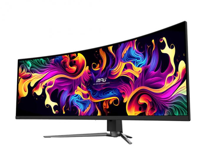 Монітор MSI 49" MPG 491CQP 2xHDMI, DP, USB-C, 2xUSB, QD-OLED, 5120x1440, 32:9, 144Hz, 0.03ms, sRGB 146%, CURVED, AdaptiveSync, HAS, HDR400