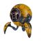 Акустична система Gravastar Mars Pro 2 Battle-Worn, Zinc Alloy body, BT/3.5мм, 20ВТ, жовтий