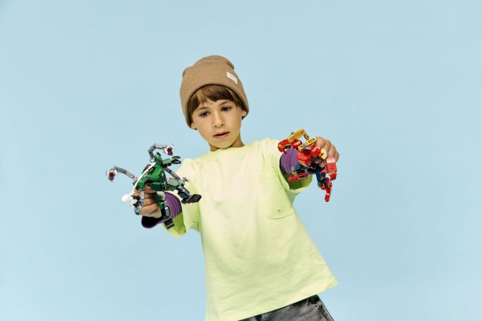 Конструктор LEGO Super Heroes Битва роботів: Людина-павук vs. Доктор Восьминог