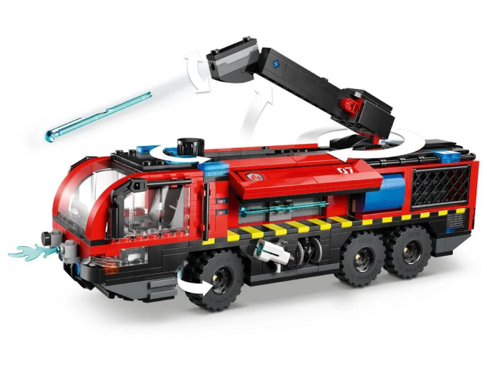 Конструктор LEGO City Пожежна вантажівка в аеропорту