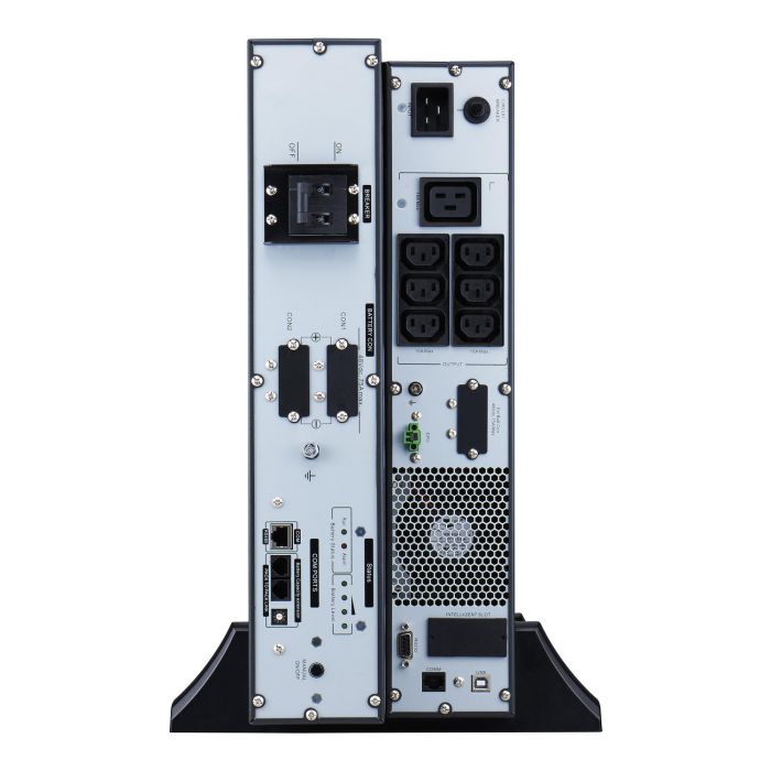 Джерело безперебійного живлення APC Easy UPS On-Line Li-Ion SRVL 3000VA/2700W, LCD, USB, RS232, RT 4U, Extended runtime, 6хC13 + 1хC19