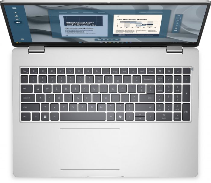 Ноутбук Dell Pro 16 16" FHD+ IPS AG, Intel U5-235U, 32GB, F512GB, UMA, Lin, сріблястий