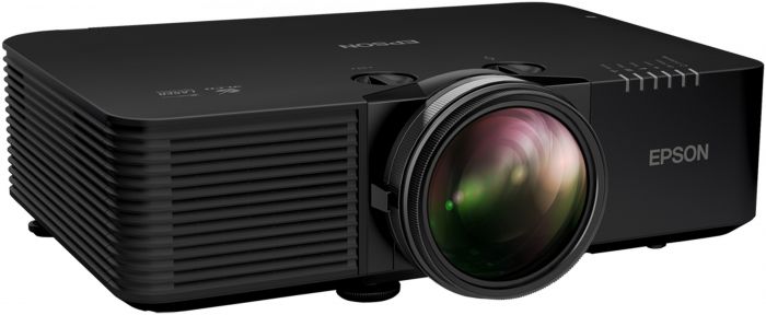 Проєктор Epson EB-L695SE WUXGA, 6000 lm, LASER, 0.5-0.7, WiFi, чорний