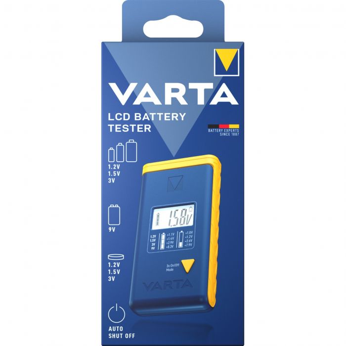 Цифровий тестер Varta LCD цифровий тестер батарейок
