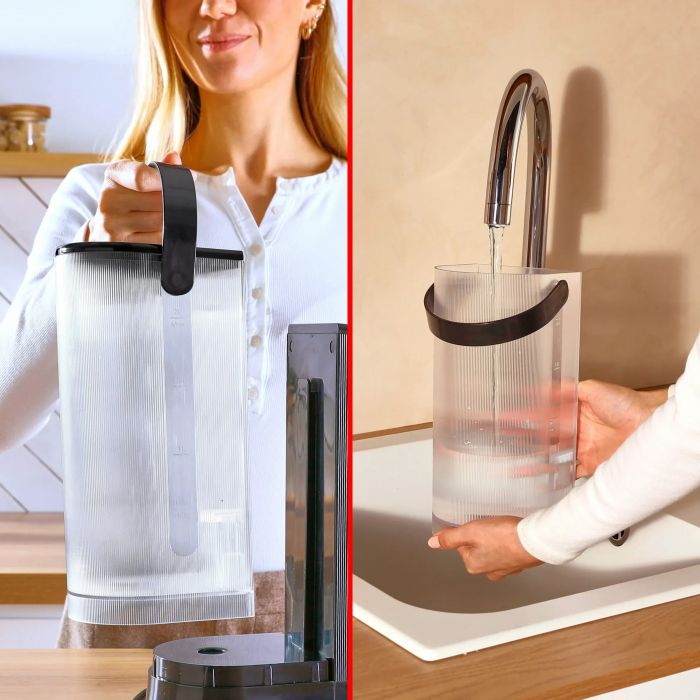 Електрочайник-диспенсер Tefal Instant Hot Water 2л, 5 темп.реж, миттєве нагрівання, сенc. управління, чорний