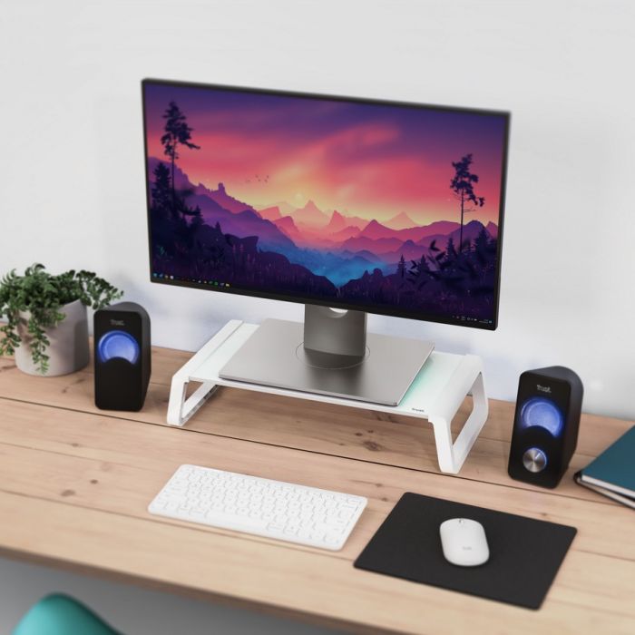 Підставка під монітор Trust Monta, білий