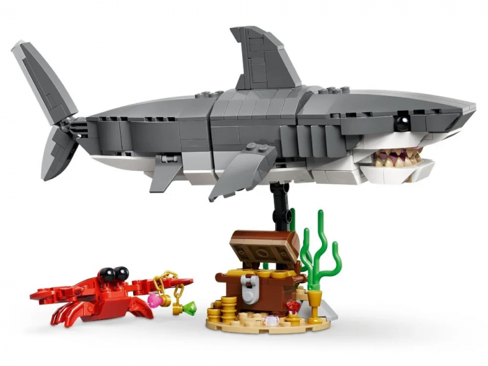 Конструктор LEGO Creator Люта акула зі скринею скарбів