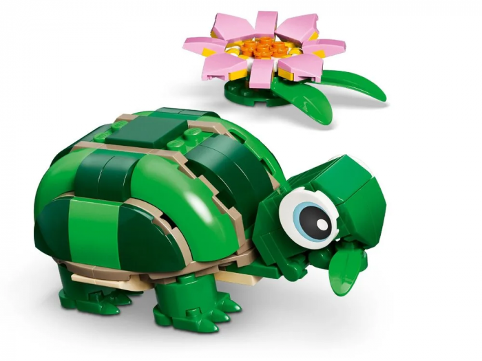 Конструктор LEGO Creator Черепаха з квіткою водяної лілії