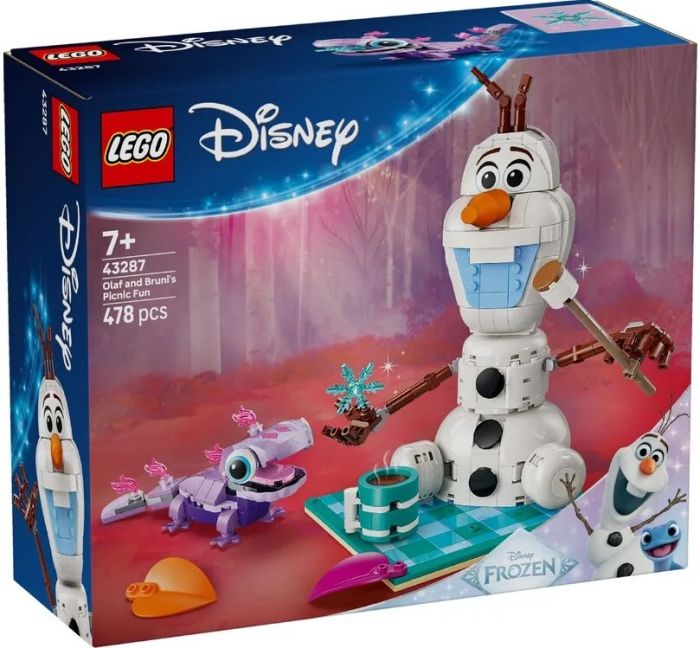 Конструктор LEGO Disney Princess Веселощі на пікніку Олафа та Бруні