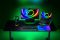 Клавіатура механічна Razer BlackWidow V4 Low-profile HyperSpeed, 104key, Green Switch, USB-A/WL/BT, EN, RGB, чорний