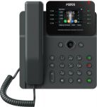 Телефон IP Fanvil V62G-Black 2xGE LAN, 12 SIP ліній, 21 DSS клавіш, VPN, SW Linux, PoE, 2.8" кольоровий дисплей, чорний