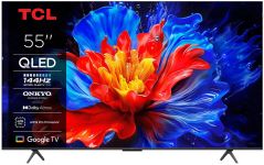 Телевізор 55" TCL QLED 4K 144Hz Smart Google TV Titan ONKYO sound