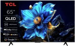 Телевізор 65" TCL QLED 4K 60Hz Smart Google TV Black