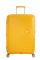 Валіза American Tourister, Soundbox, поліпропілен, велика, 77см,  97/110л, TSA, 4 колеса, EXP, жовтий