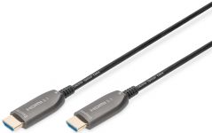 Кабель DIGITUS HDMI UHD 8K, AOC hybrid-fiber, type A M/M, 15м, чорний